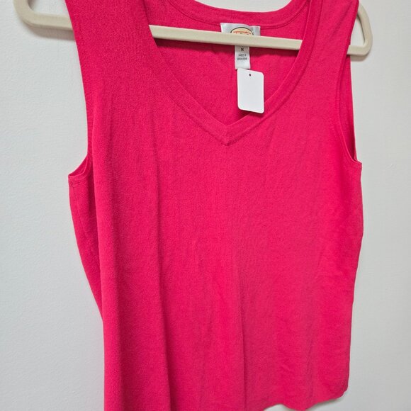 3 For 10๐โจ๏ธ VINTAGE TALBOTS PINK NYLON & RAYON PINK TANK SIZE M - Picture 2 of 4